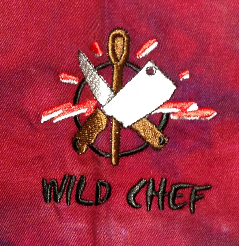 WILD CHEF Kochjacke WILD SYSTEM BATIK mit Namensstick