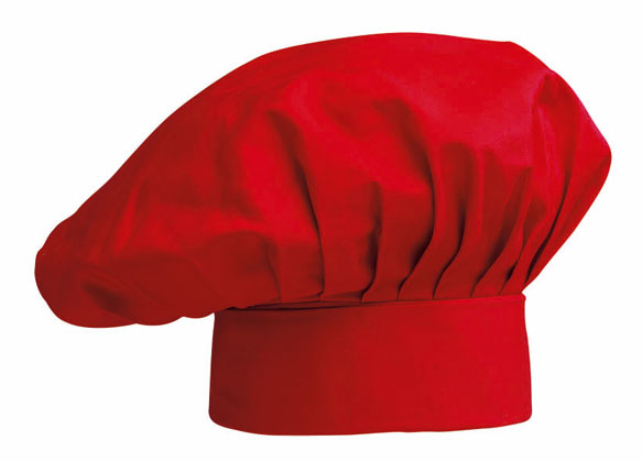 Bistro-Mütze RED 2er-Pack