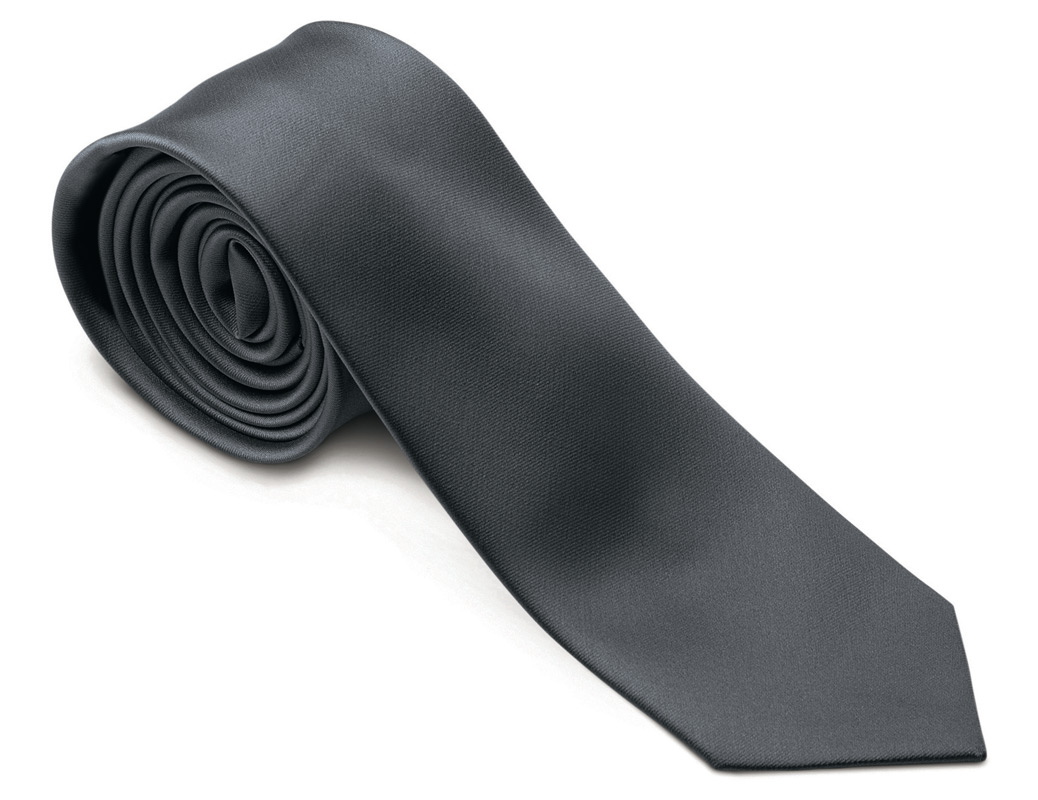 GREIFF Krawatte ANTHRAZIT Slimline